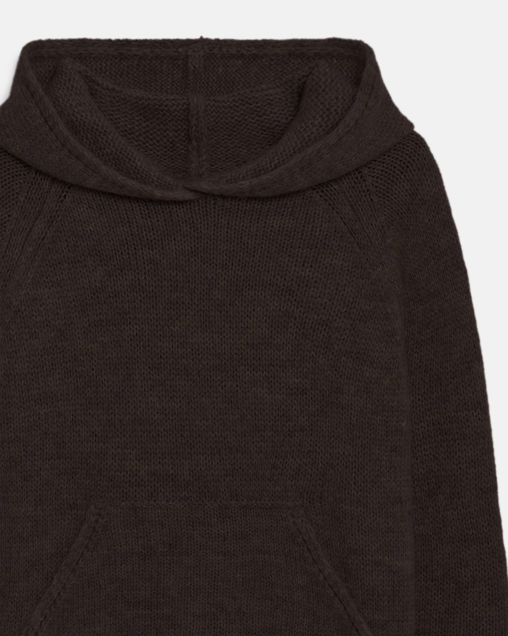 Women’s Baby Alpaca Wool Knit Raglan Hoodie