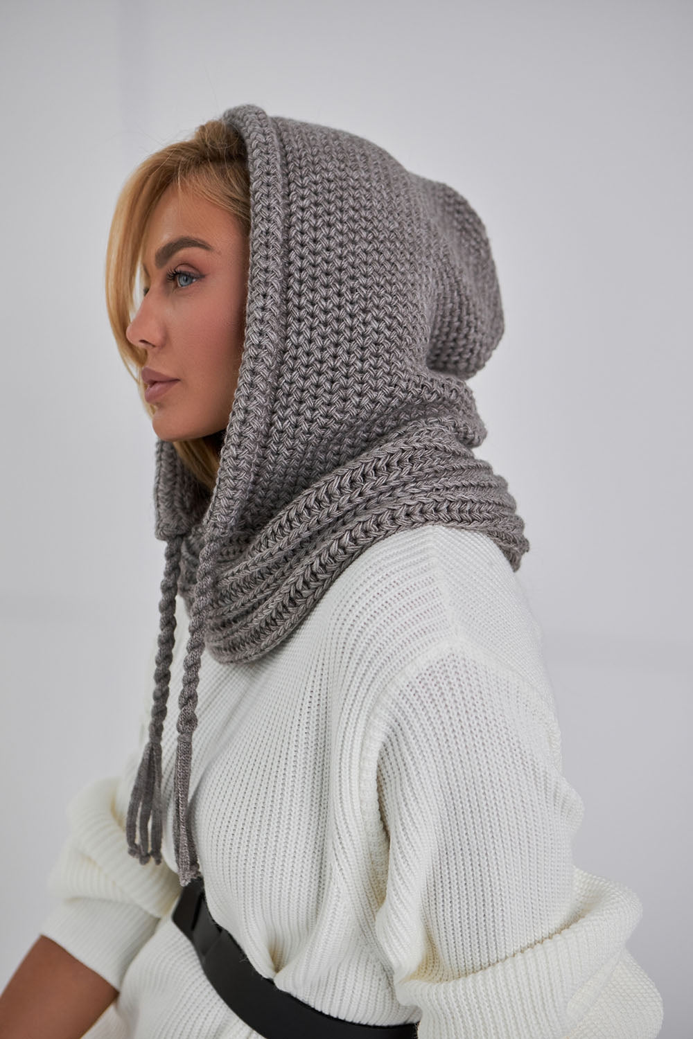 Warm Hooded Scarves