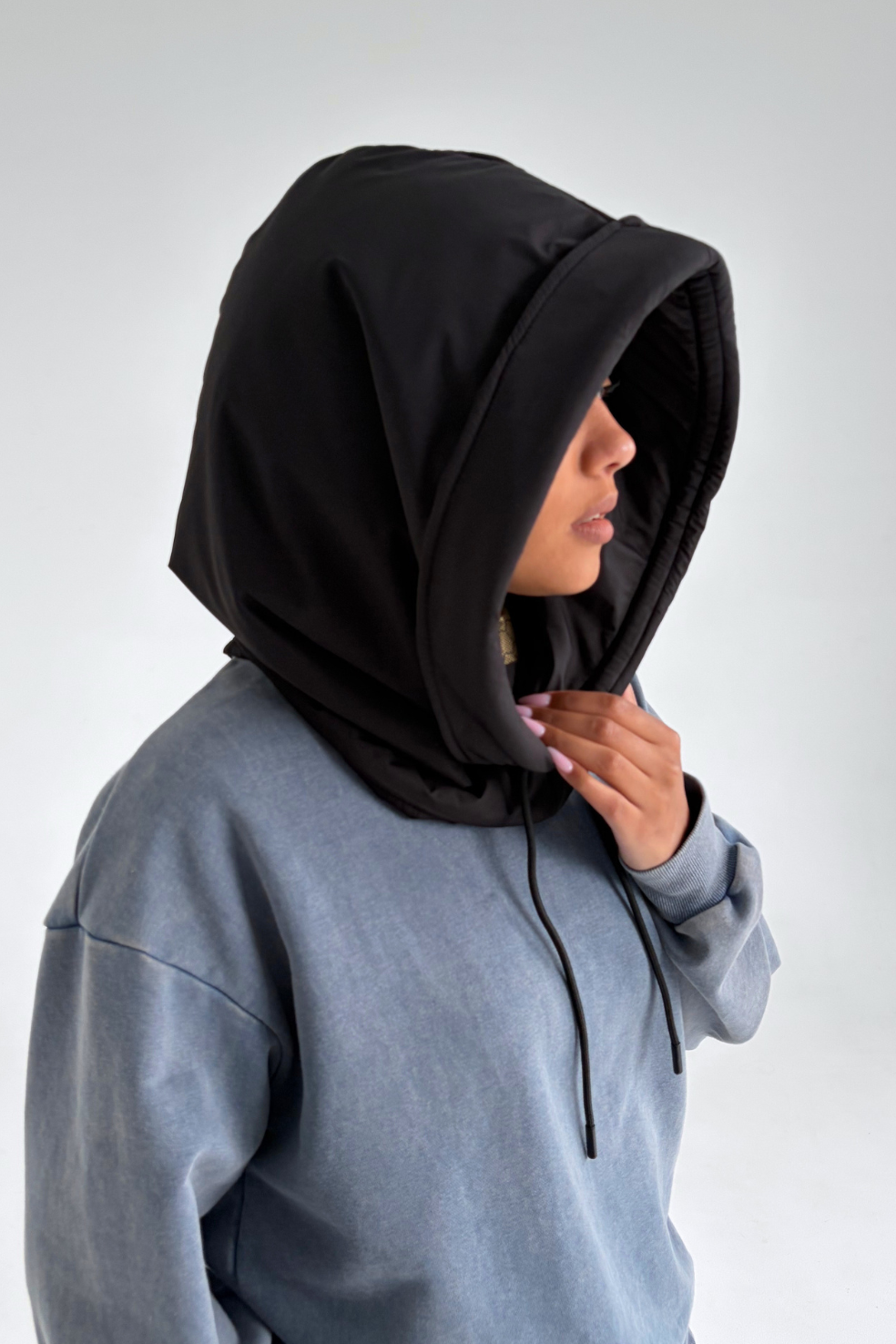 Bufanda con Capucha Impermeable Cálida para Cubrir Cabeza, Cabello y Cuello